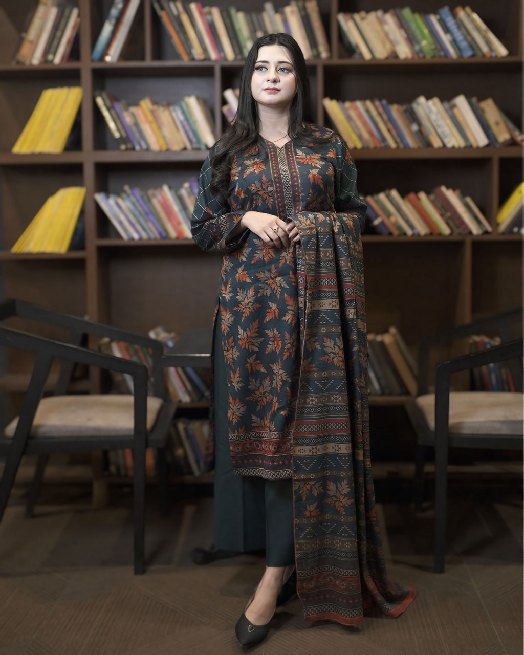 DILKASH – Lawn 3 PCS