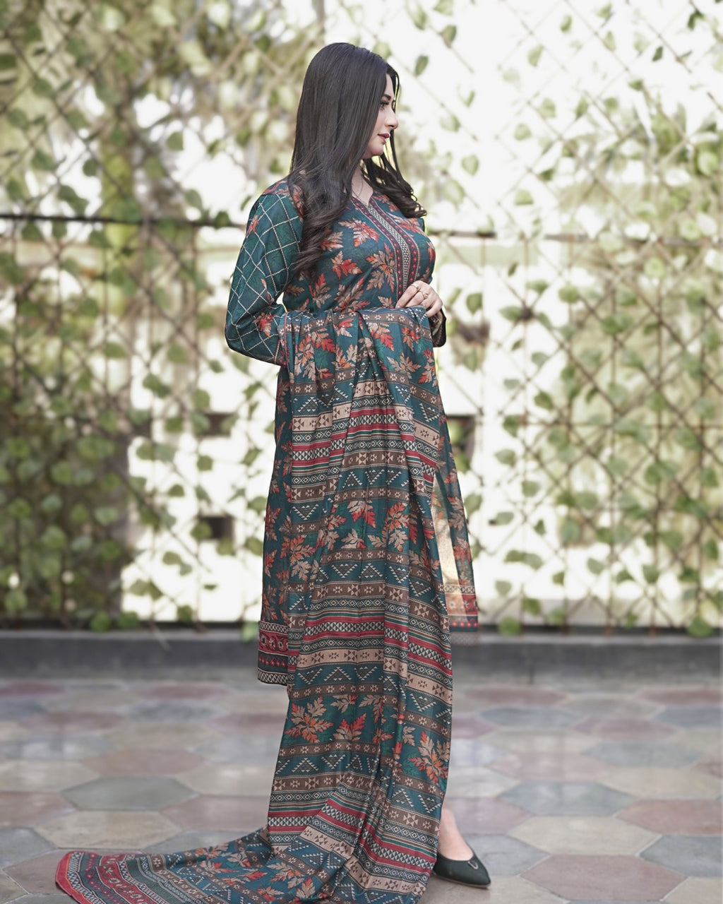 DILKASH – Lawn 3 PCS