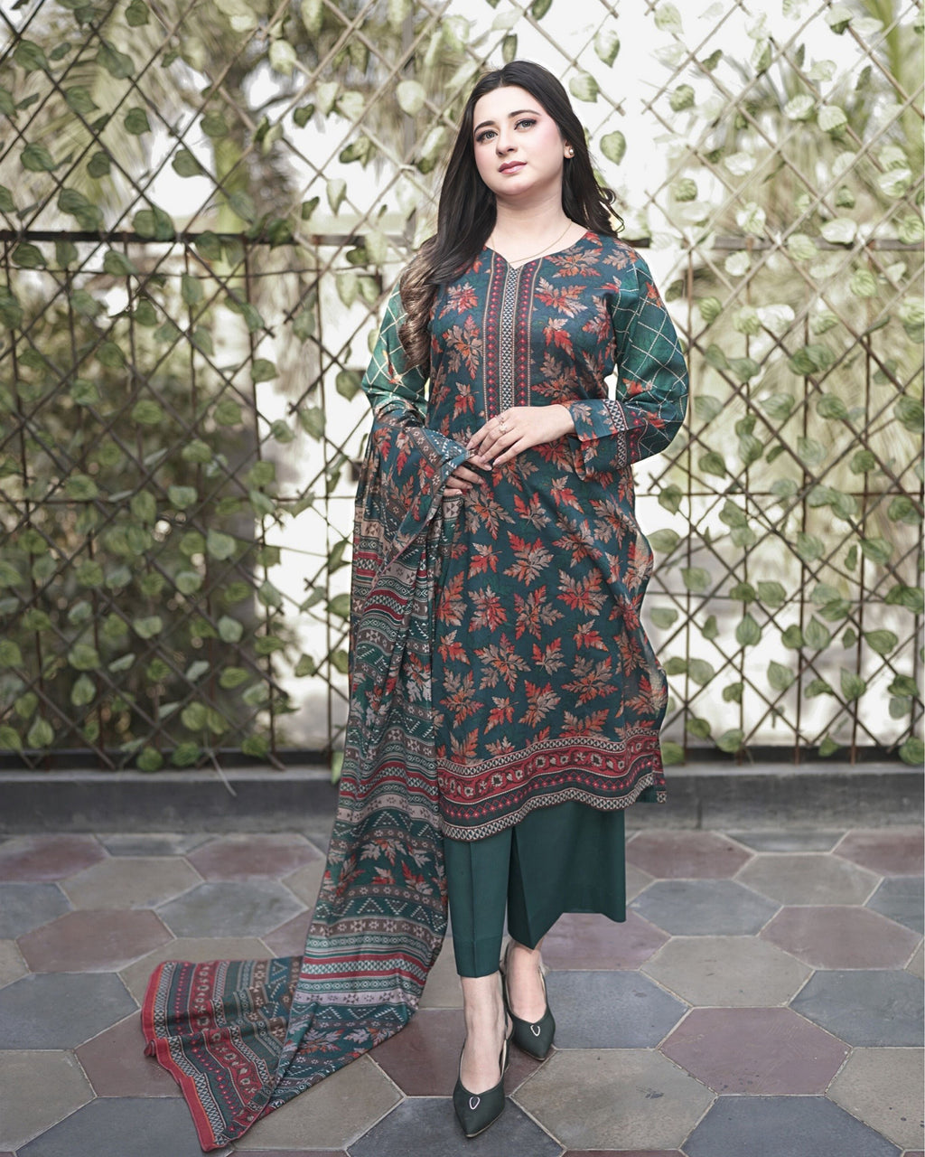 DILKASH – Lawn 3 PCS